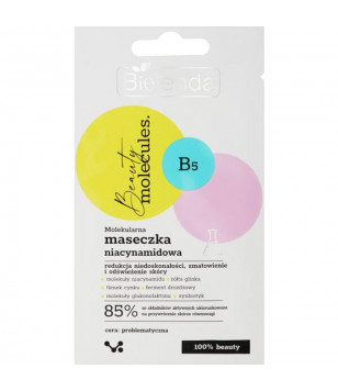BEAUTY MOLECULES Молекулярная ниацинамидная маска Bielenda, 8г