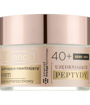 FIRMING PEPTIDES Зміцнюючий і зволожуючий крем проти зморшок 40+ день/ніч Bielenda, 50 мл