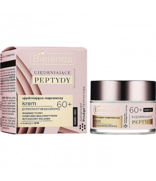 FIRMING PEPTIDES Укрепляющий и восстанавливающий крем против морщин 60+ день/ночь Bielenda, 50 мл