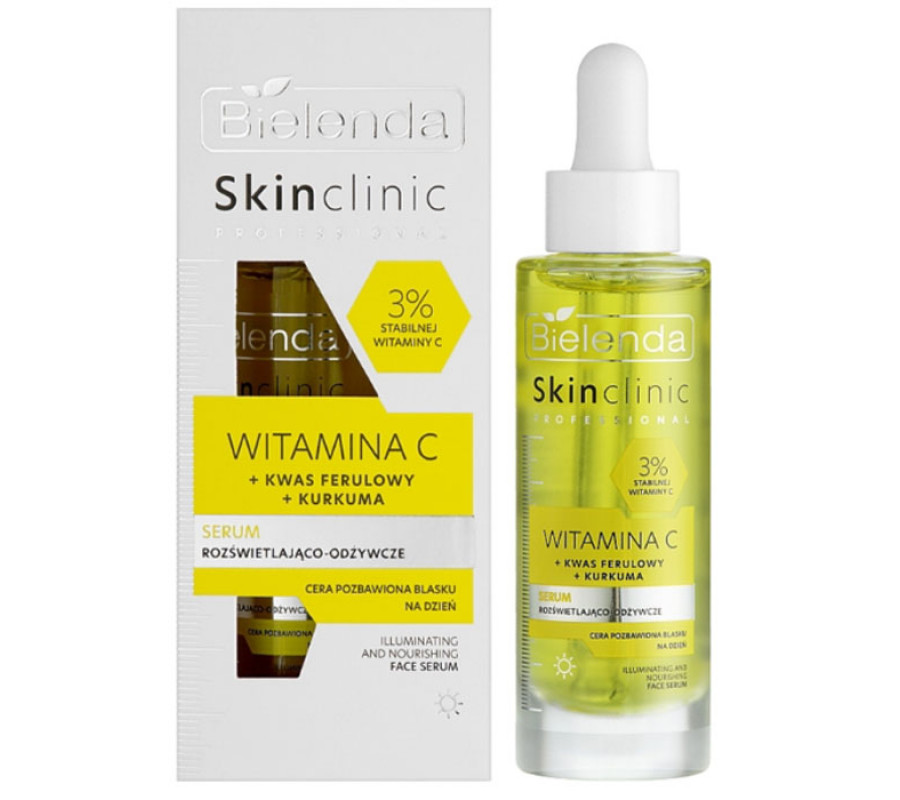 SKIN CLINIC PROFESSIONAL VITAMIN C освітлююча та живильна сироватка SKIN CLINIC PROFESSIONAL VITAMIN C Bielend