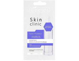 SKIN CLINIC PROFESSIONAL NIACINAMIDE нормалізуюча та відновлююча маска Bielenda, 8г