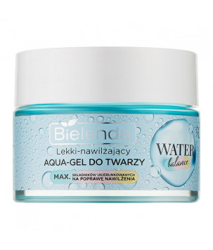WATER BALANCE Легкий зволожуючий аквагель для обличчя Bielenda, 50 мл