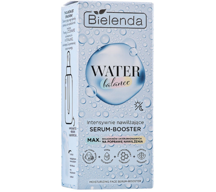 WATER BALANCE Інтенсивно зволожуюча сироватка-бустер для обличчя Bielenda, 30 мл