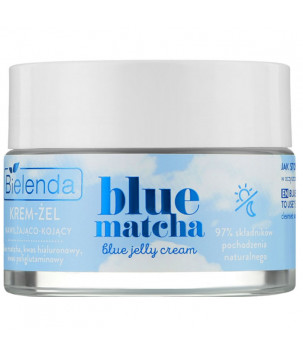BLUE MATCHA blue jelly cream - зволожуючий крем - гель Bielenda, 50 мл