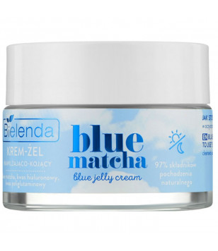 BLUE MATCHA blue jelly cream - зволожуючий крем - гель Bielenda, 50 мл
