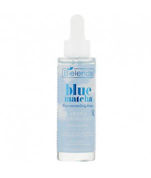 BLUE MATCHA blue correcting drops - коригуючі краплі, звужуючі пори Bielenda, 30 мл