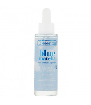 BLUE MATCHA blue correcting drops - корректирующие капли, сужающие поры Bielenda, 30 мл