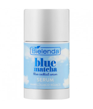BLUE MATCHA blue cocktail serum - зволожуюча та заспокійлива сироватка Bielenda, 30 мл
