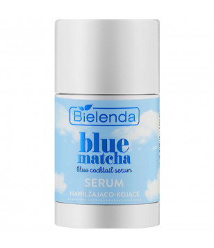 BLUE MATCHA blue cocktail serum - увлажняющая и успокаивающая сыворотка Bielenda, 30 мл