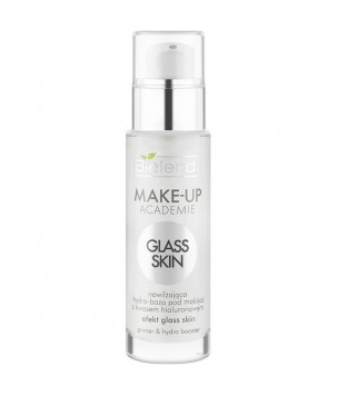 MAKE-UP ACADEMIE GLASS Зволожуюча основа під макіяж з гіалуроновою кислотою Bielenda, 30г