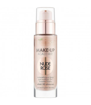 MAKE-UP ACADEMIE NUDE ROSE Осветительная основа под макияж 3в1 Bielenda, 30г