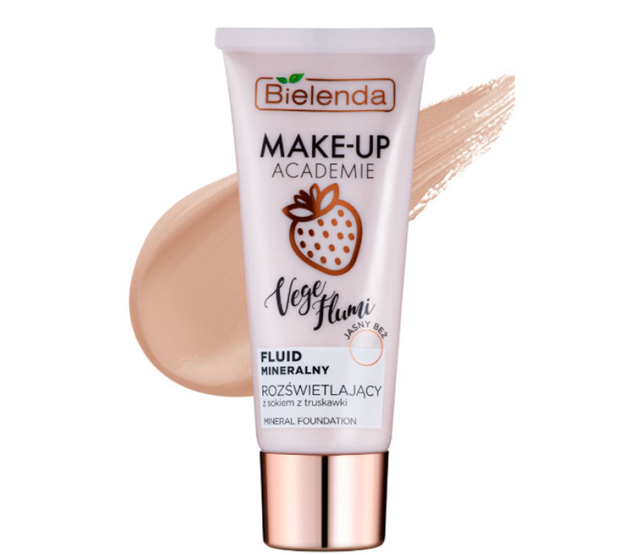 MAKE-UP ACADEMIE VEGE FLUMI Минеральный флюид, осветительный 03 Bielenda, 30г