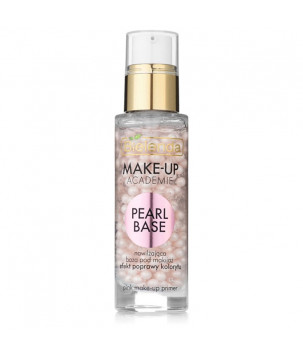 MAKE-UP ACADEMIE PEARL BASE - рожева основа під макіяж Bielenda, 30г