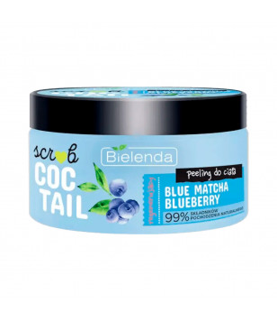 Bielenda Скраб для тіла відновлюючий SCRUB COCTAIL BLUE MATCHA, BLUEBERRY, 350 г