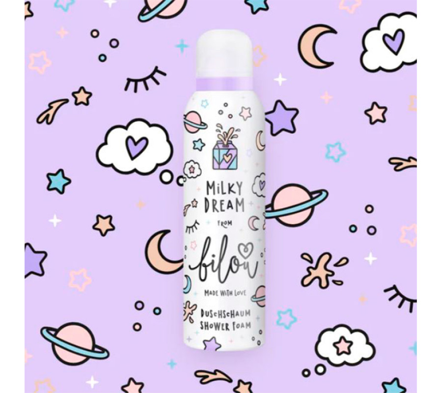 Пінка для душу Bilou Milky Dream, 200 мл