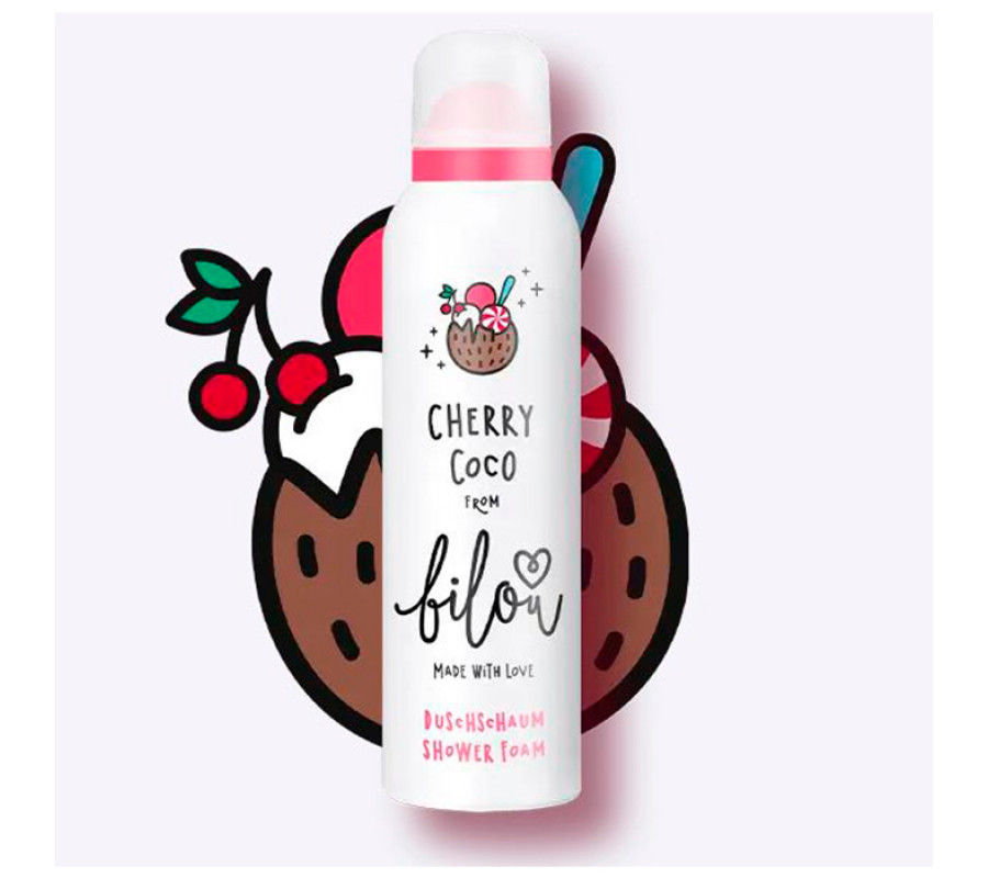 Пінка для душу Bilou Cherry Coco , 200 мл