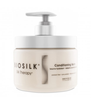 Бальзам-кондиціонер для волосся після хімічної завивки Silk Therapy Conditioning Balm Biosilk, 325 мл