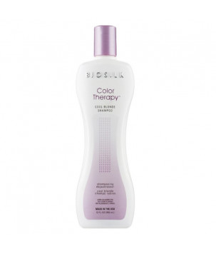 Шампунь для захисту кольору світлого і освітленого волосся Color Therapy Cool Blonde Shampoo BioSilk, 355 мл