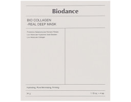 Гидрогелевая маска с коллагеном Collagen Real Deep Mask Sheet Biodance, 4x34 г