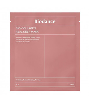 Гідрогелева маска з колагеном Bio Collagen Real Deep Mask Sheet Biodance, 34 г