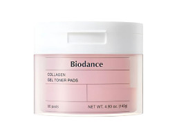 Зволожуючі гелеві тонер-пади з колагеном Collagen Gel Toner Pads Biodance, 60 шт