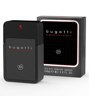 Bugatti Туалетна вода для чоловіків Signature Carbon, 100 мл