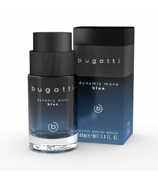 Bugatti Туалетна вода для чоловіків Dynamice Move blue, 100 мл