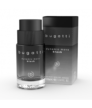 Bugatti Туалетна вода для чоловіків Dynamice Move black, 100 мл