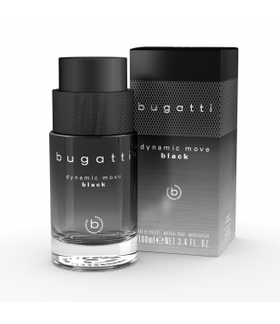 Bugatti Туалетна вода для чоловіків Dynamice Move black, 100 мл