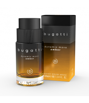Bugatti Туалетна вода для чоловіків Dynamice Move amber, 100 мл
