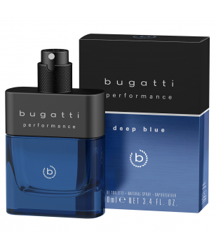 Bugatti Туалетна вода для чоловіків Performance Deep blue, 100 мл