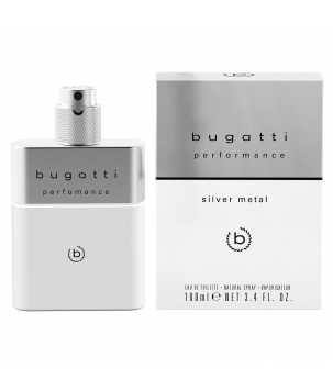 Bugatti Туалетная вода Perfomance Silver, 100 мл (шт.), 100 мл