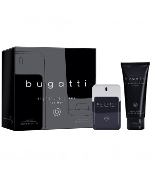 Bugatti Парфюмированный набор Signature Black, 100+200 мл