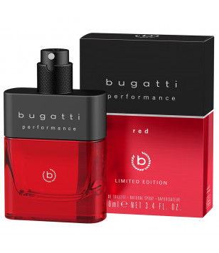 Bugatti Туалетна вода для чоловіків Performance Red , 100 мл