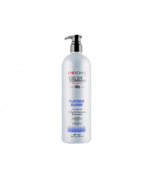 CHI Шампунь с оттенком Платиновый блонд, Illuminate Platinum Blonde Shampoo, 739 мл