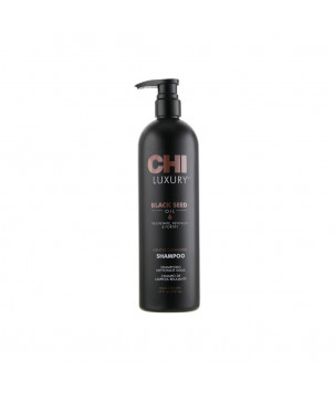 CHI Очищающий шампунь с маслом черного тмина, Luxury BLK Gentle Cleansing Shampoo, 739 мл