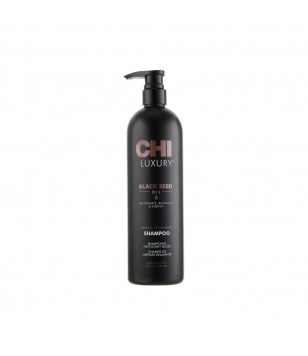 CHI Очищающий шампунь с маслом черного тмина, Luxury BLK Gentle Cleansing Shampoo, 739 мл