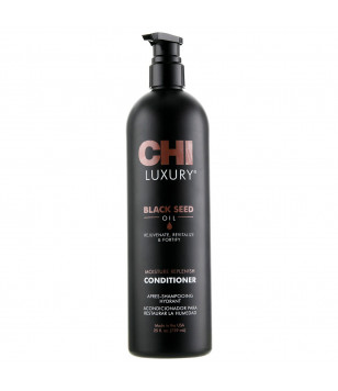 CHI Увлажняющий восстанавливающий кондиционер с маслом черного тмина, Luxury BLK Moisture Replenish