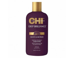 CHI Deep Brilliance Optimum Moisture Conditioner — кондиціонер для пошкодженого волосся, 355 мл