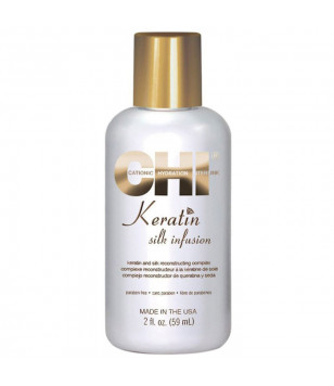 Жидкий шелк для волос Keratin Silk Infusion CHI, 59 мл