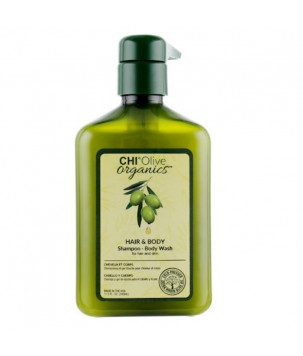 Шампунь для волос и тела, с маслом Olive Organics Hair And Body Shampoo Body Wash CHI, 340 мл