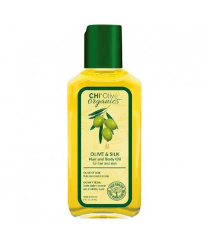 Шелковое масло для волос и тела Olive Organics Olive & Silk Hair and Body Oil CHI, 59 мл