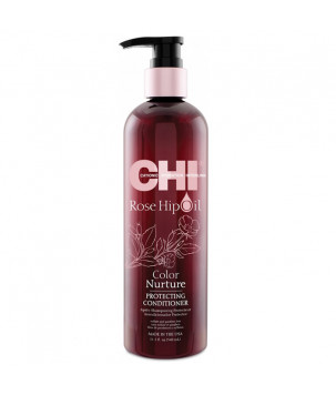 Защитный кондиционер для окрашенных волос Rose Hip Oil Color Nurture Protecting Conditioner CHI, 340