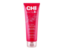 CHI Rose Hip Oil Recovery Treatment — відновлювальна маска з олією троянди та кератином, 237 мл
