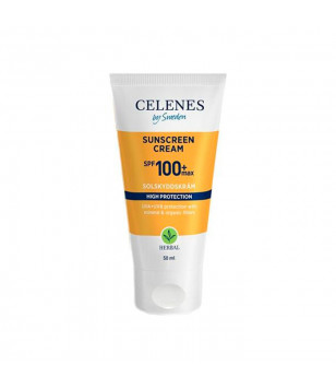 Celenes Солнцезащитный крем SPF 100+ Herbal Sunscreen Cream SPF 100 Max, 50 мл