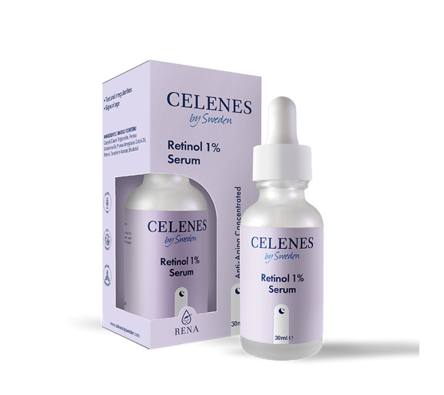 Celenes Rena Retinol 1% Serum — сироватка для обличчя з ретинолом 1%, 30 мл