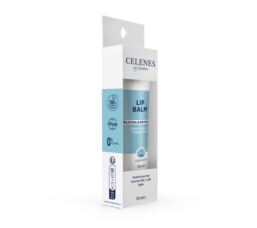 Celenes Thermal Relaxing & Revitalizing Lip Balm — термальний бальзам для губ, 10 мл