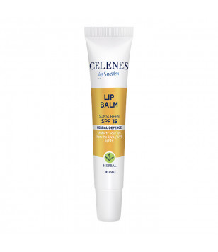 Celenes Сонцезахисний бальзам для губ Herbal Defence Lip Balm With Sunscreen SPF 15, 10мл