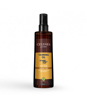 Celenes Олія для засмаги Herbal Tanning Oil Spf15, 200мл