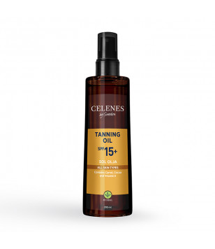 Celenes Олія для засмаги Herbal Tanning Oil Spf15, 200мл